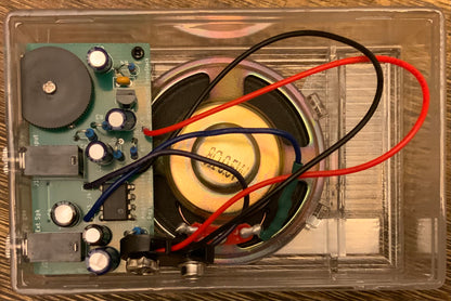 Amplifier/Speaker Replica (Transparent)