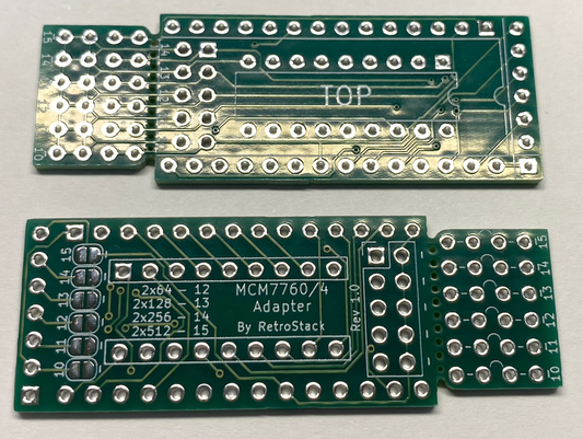 TRS-80 Model 1 Character Generator Adapter PCB (only)