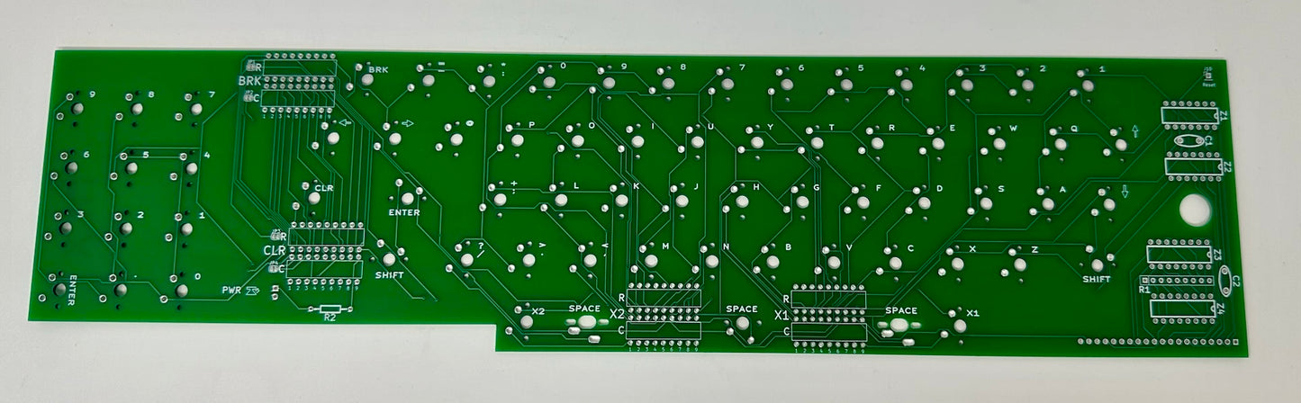 TRS-80 Model 1 MX Keyboard PCB